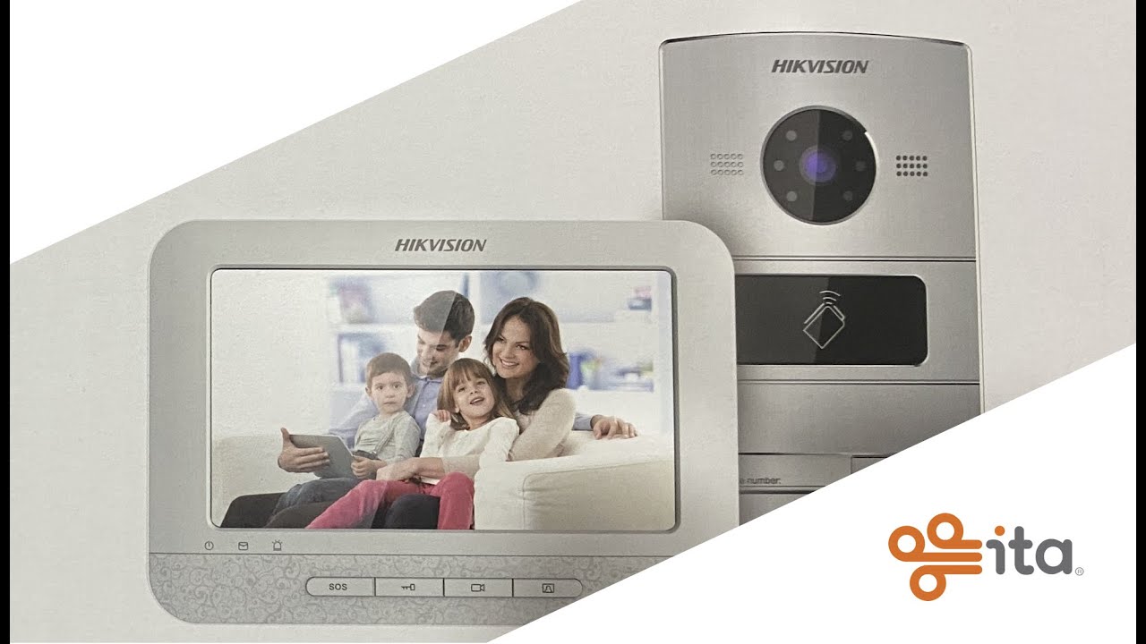 Demostración de Hikvision VideoPortero - Frente de Calle y Monitor IP Touch Screen.