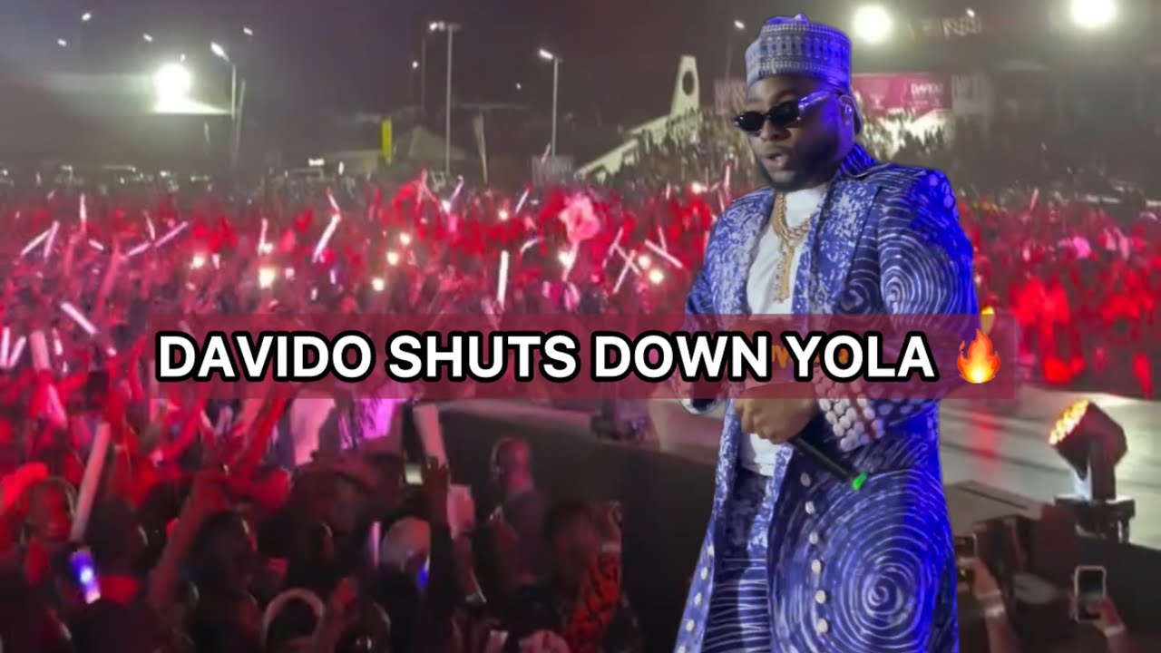 Davido Live in Yola Full Performances & Highlights at 20K-Capacity Mahmud Ribadu Square Adamawa