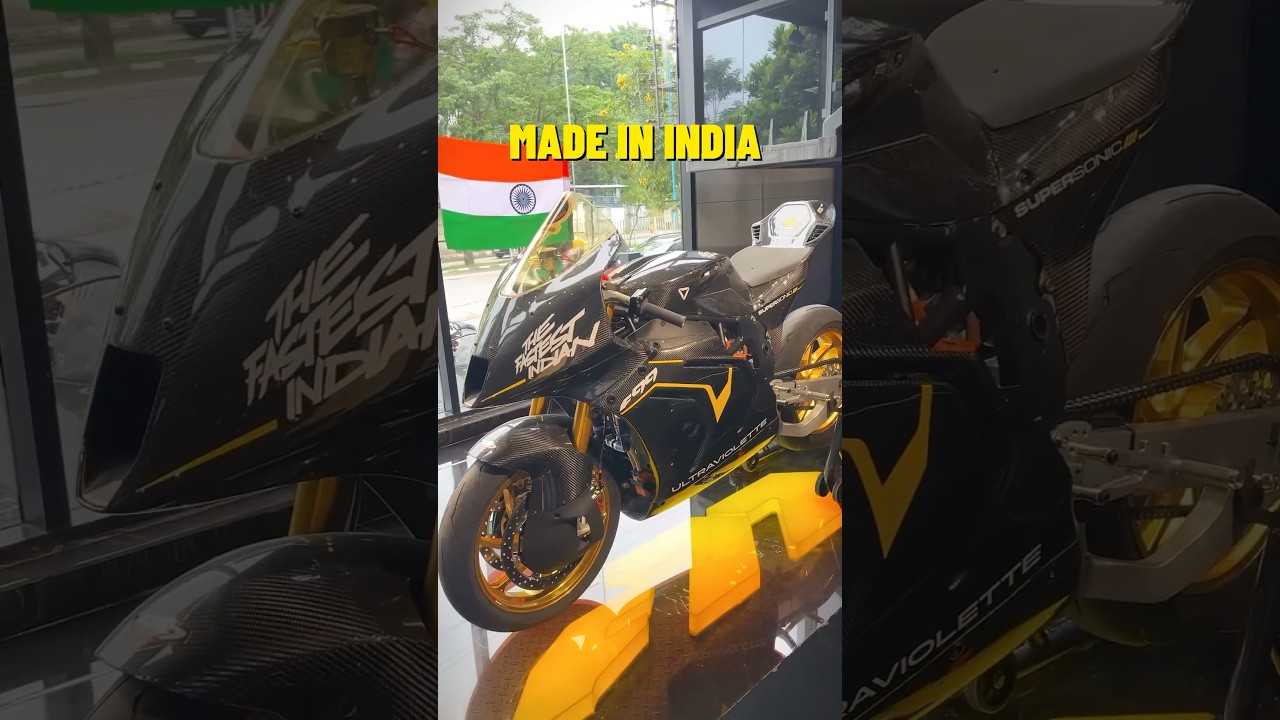 India&rsquo;s First Electric Superbike 🤯 Faster Than Kawasaki Z900! ⚡🔥