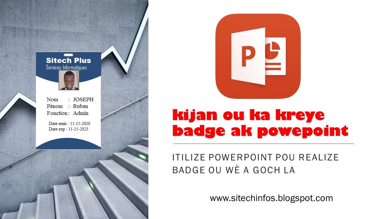 Comment créer un badge avec PowerPoint?