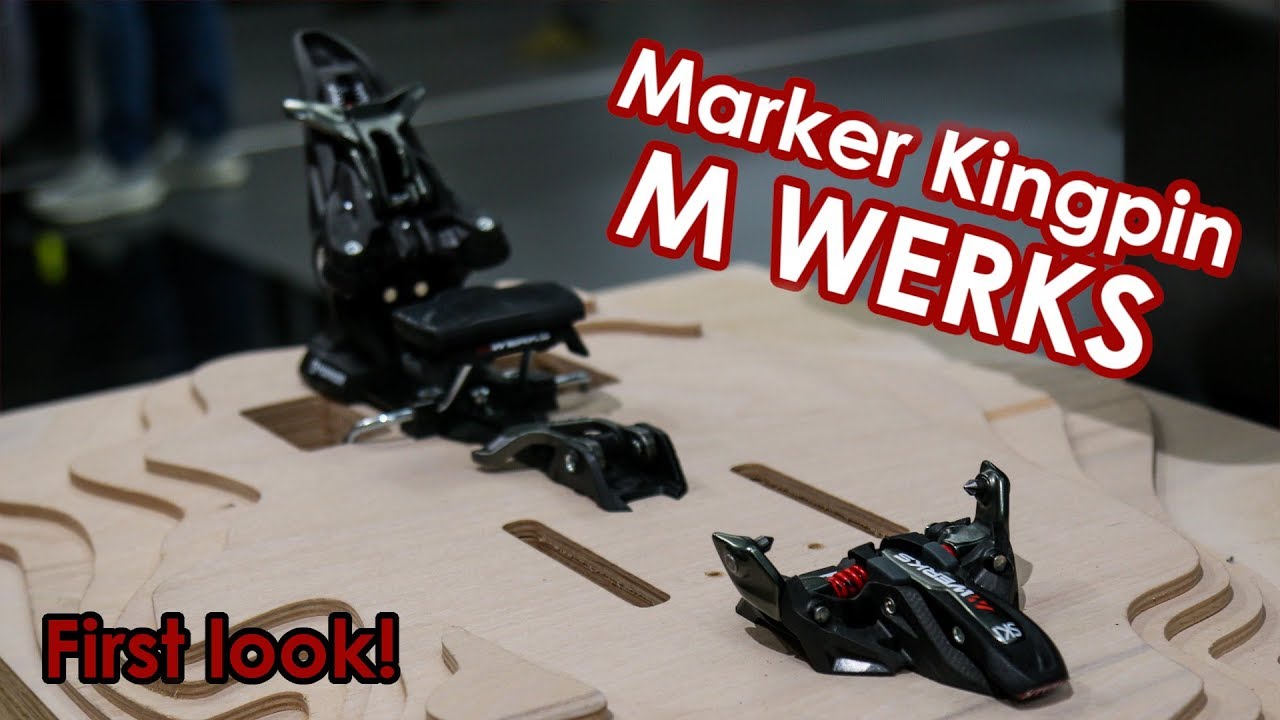 Marker Kingpin M WERKS ski binding - First look! -#ISPO2019