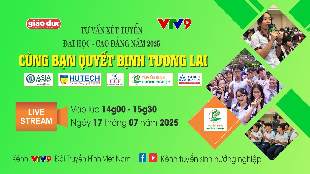 Cùng bạn quyết định tương lai 2025 tại TP. HCM