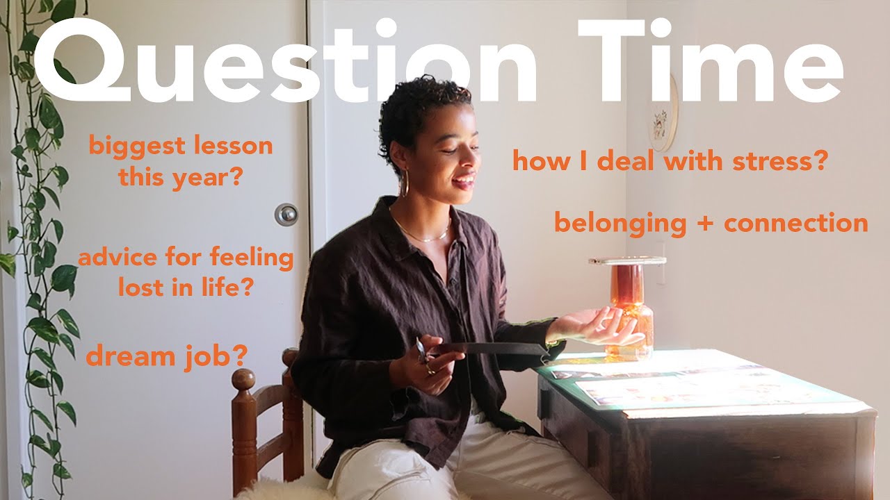 Questions on feeling lost in life, dealing with stress, connection and belonging.
