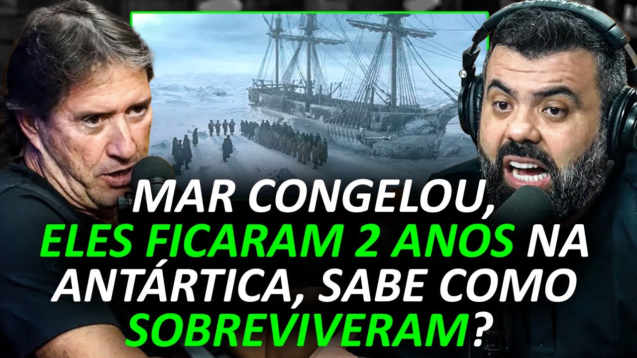 MILAGRE DA ANTÁRTICA: O NAUFRÁGIO + DRAMÁTICO da HISTÓRIA