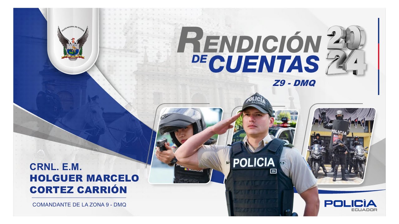 RENDICIÓN DE CUENTAS AÑO 2024 ZONA 9 DISTRITO METROPOLITANO DE QUITO