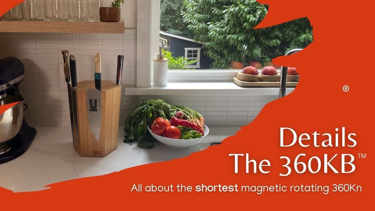 Details about The 360KB - shortest and most versatile of the 360KnifeBlocks