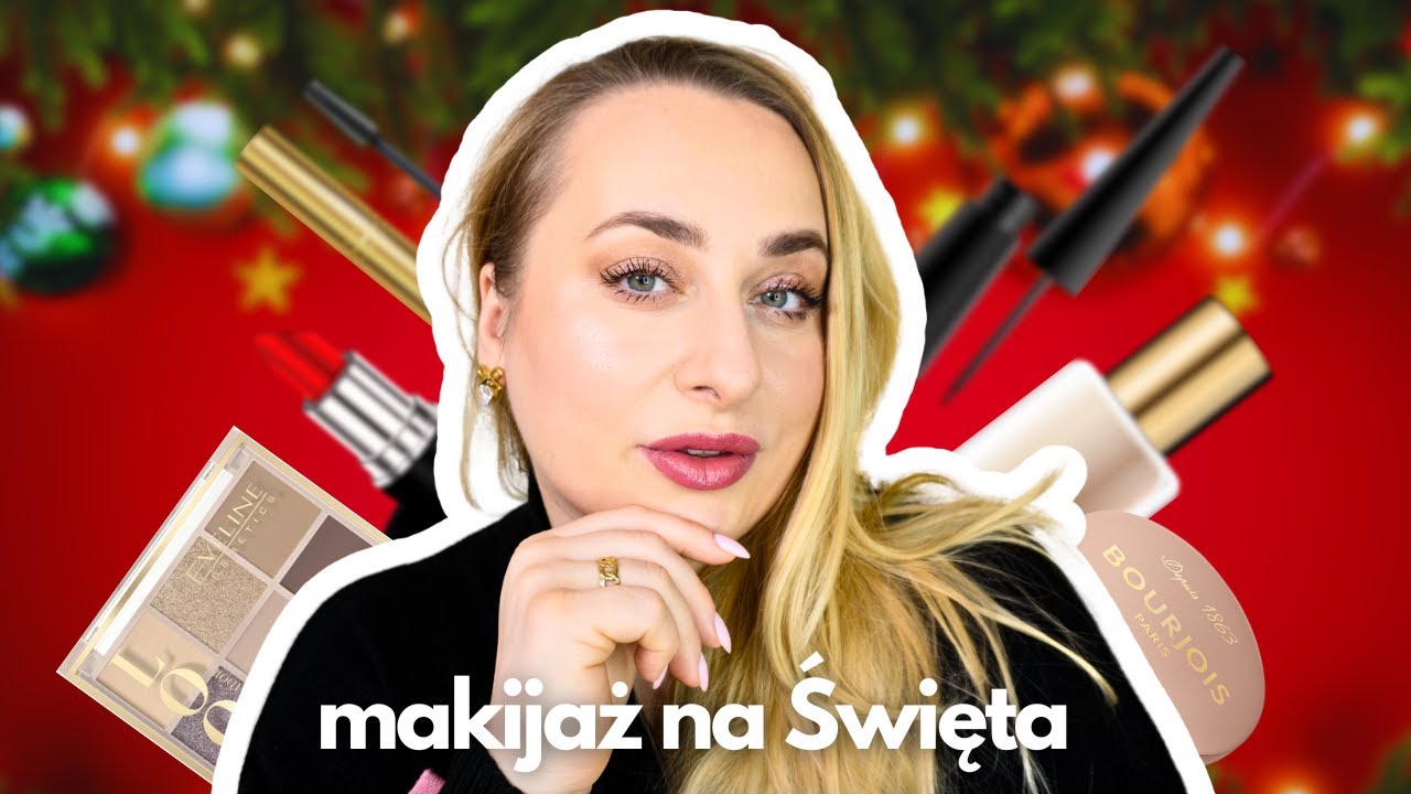 GRWM ❤️ DROGERYJNY MAKIJAŻ NA ŚWIĘTA ❤️