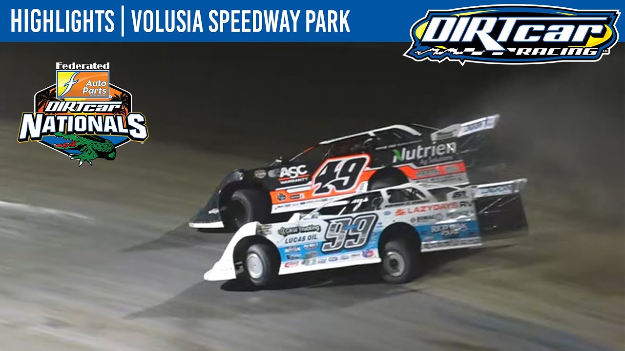 DIRTcar Super Late Models | Volusia Speedway Park | February 12, 2025 | HIGHLIGHTS