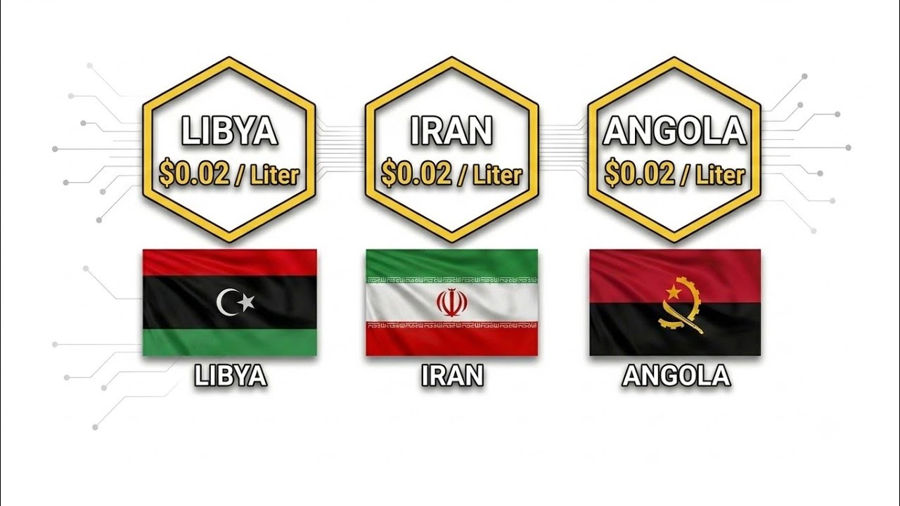 World Petrol Price Ranking 2026: Top 30 Countries (Cheapest to Highest)