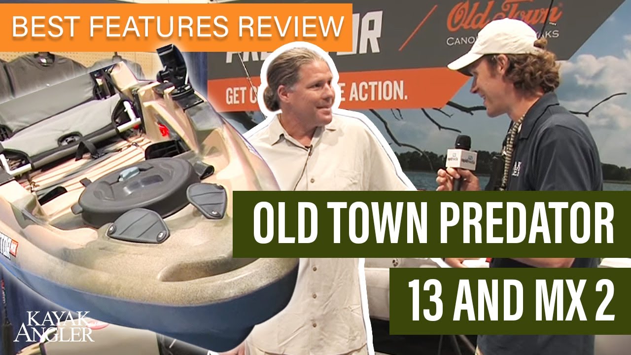 Old Town Predator 13 and MX 🎣 Fishing Kayak 📈 Specs & Features Review and Walk-Around 🏆