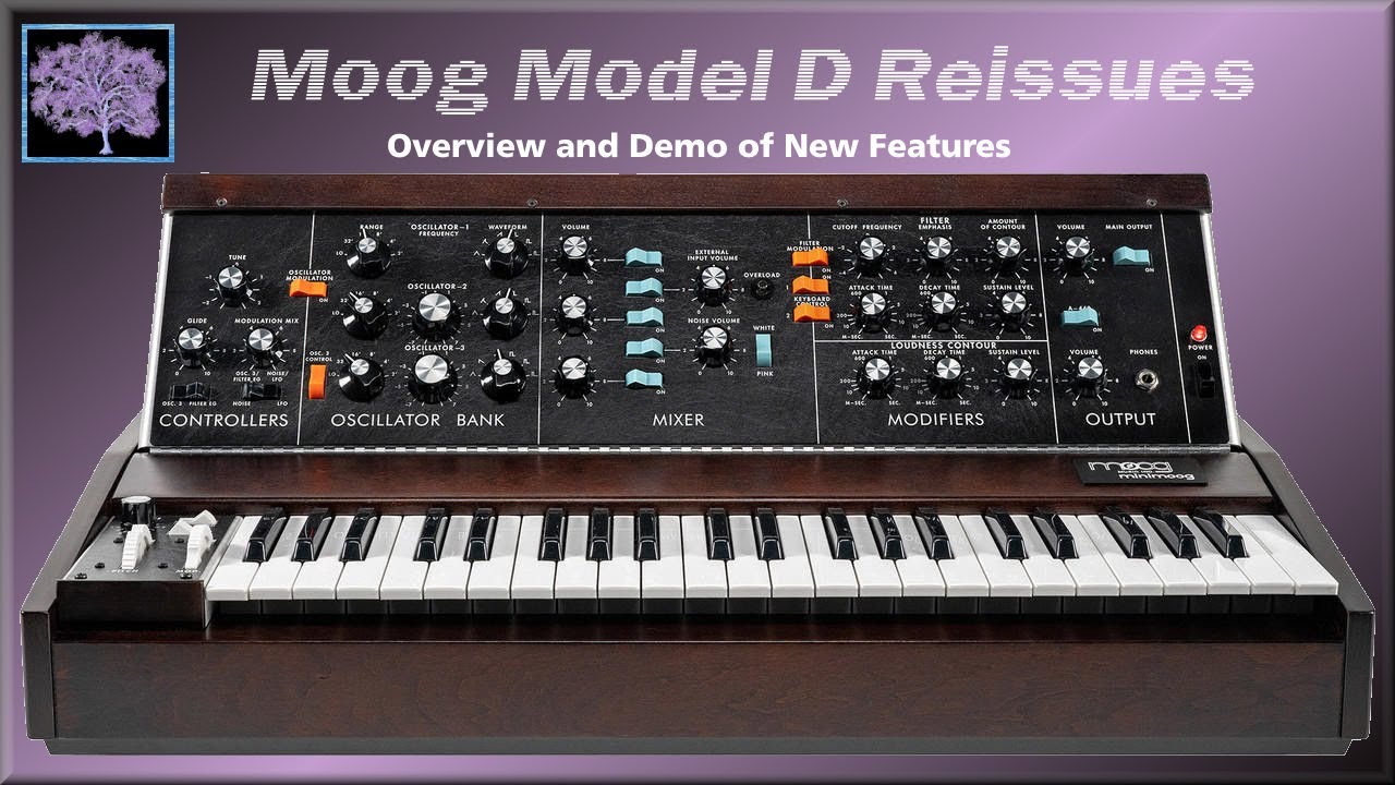 MiniMoog Model D Reissue Updates: A look at features updated in the 2016/2022 Model D Reissues