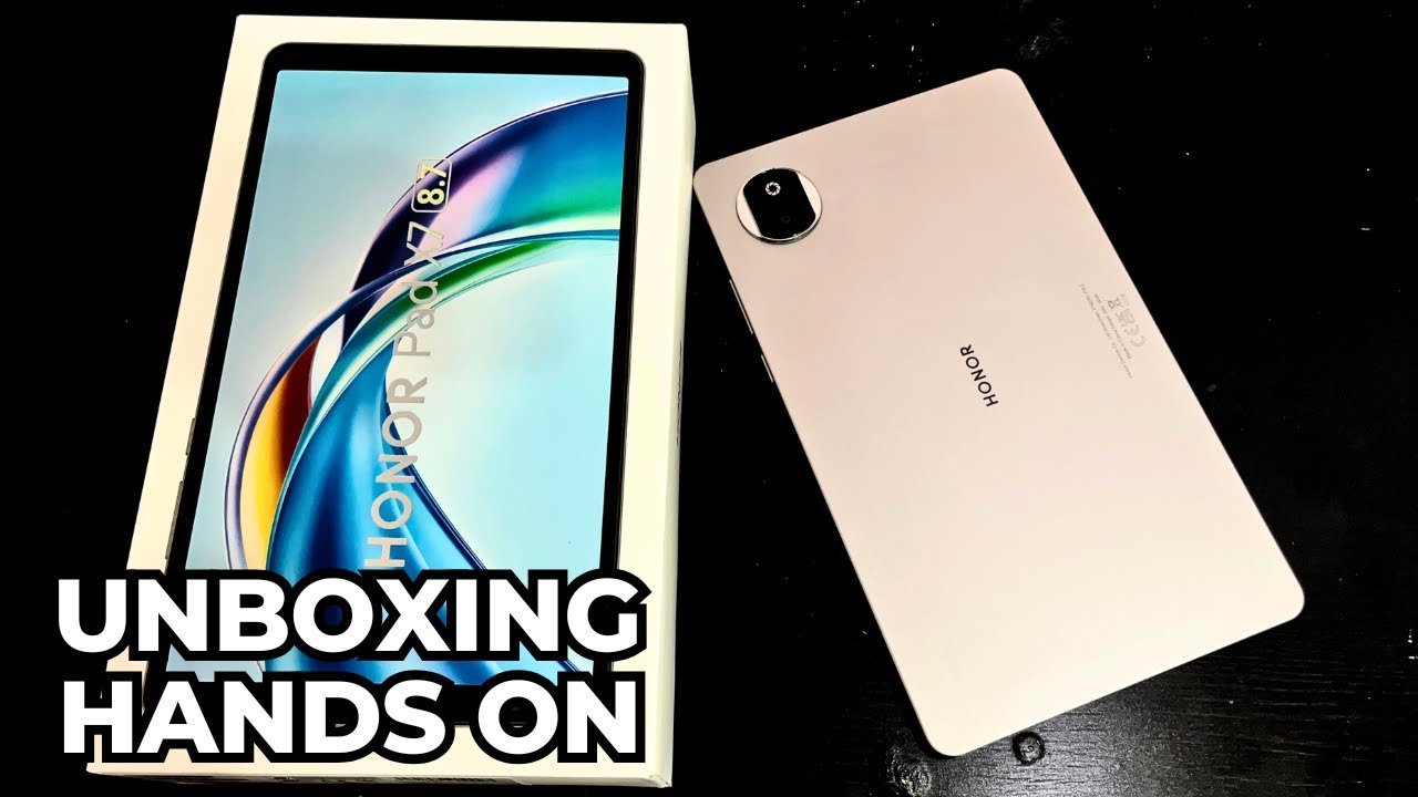 Распаковка и тестирование Honor Pad X7!