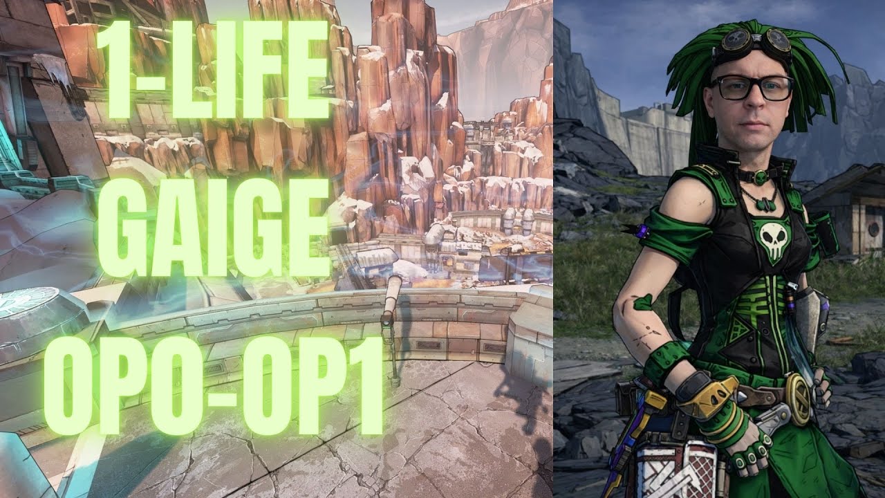 1life Gaige lvl 80 =OP1