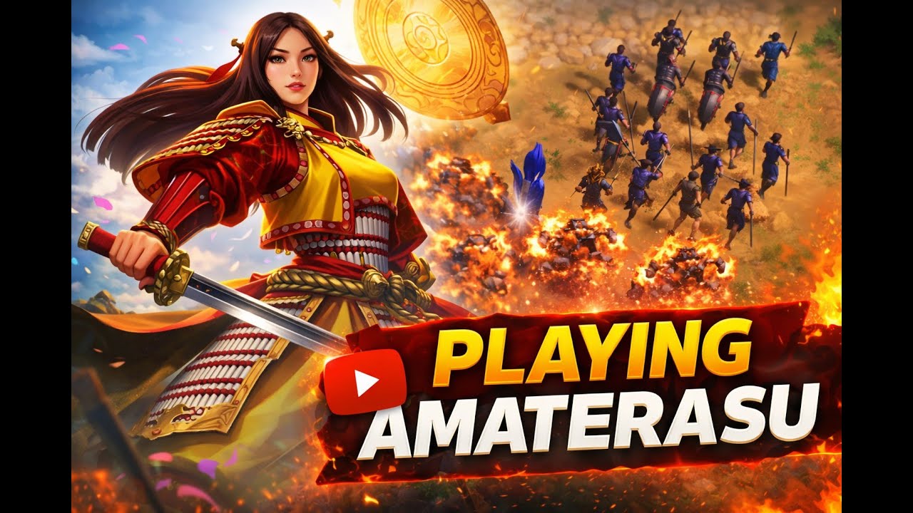 AOM (Age of Mythology) Retold 2v2 | Playing Amaterasu
