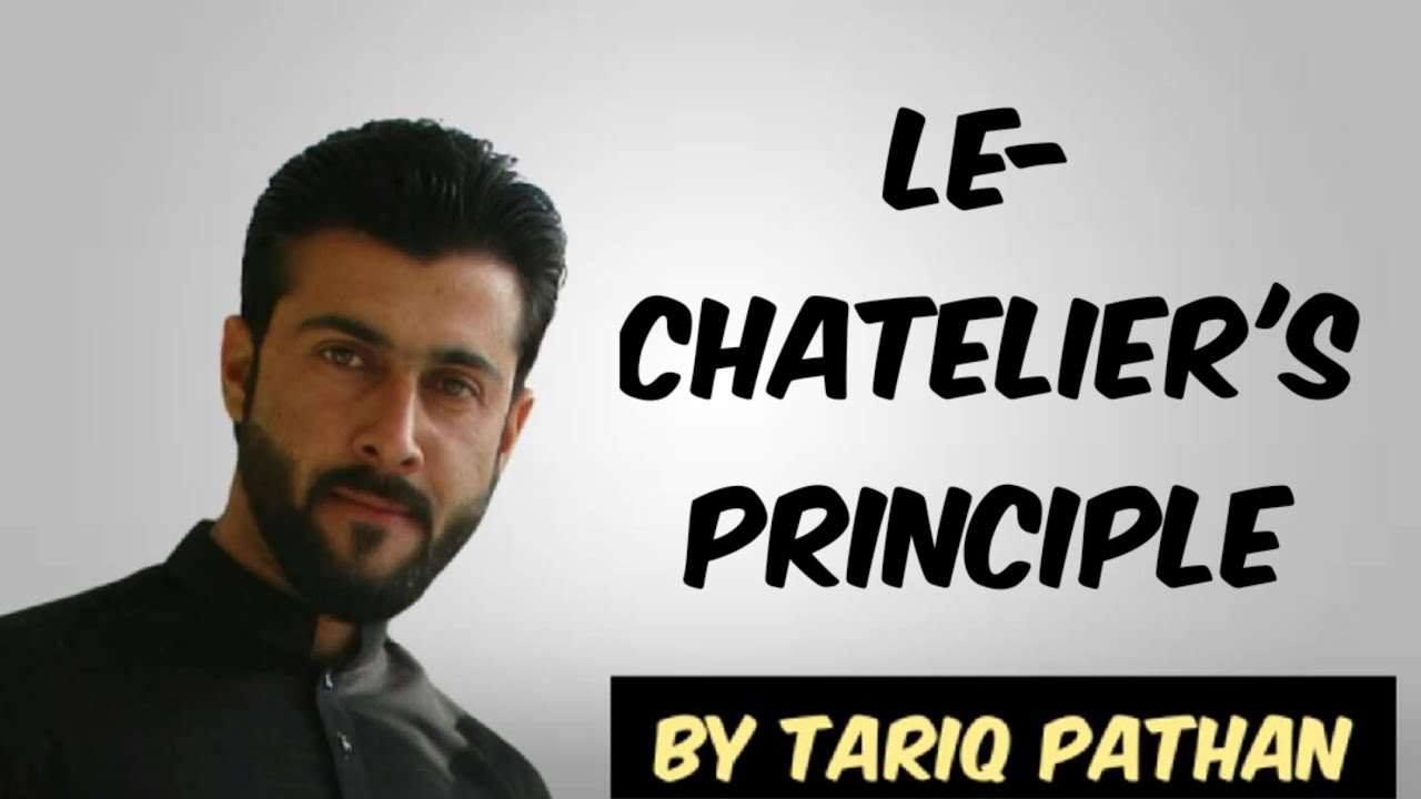 Class 11 Chapter 7 || Le-Chatelier's Principle | Complete details by Tariq Pathan