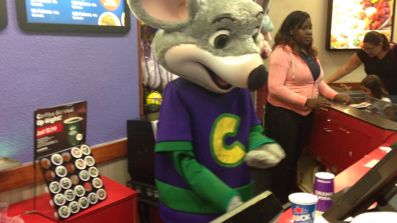 Chuck E. The Cashier