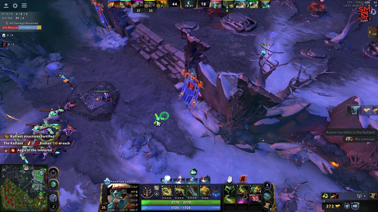 AD mod DOTA 2 ❤️ 4K LIVE
