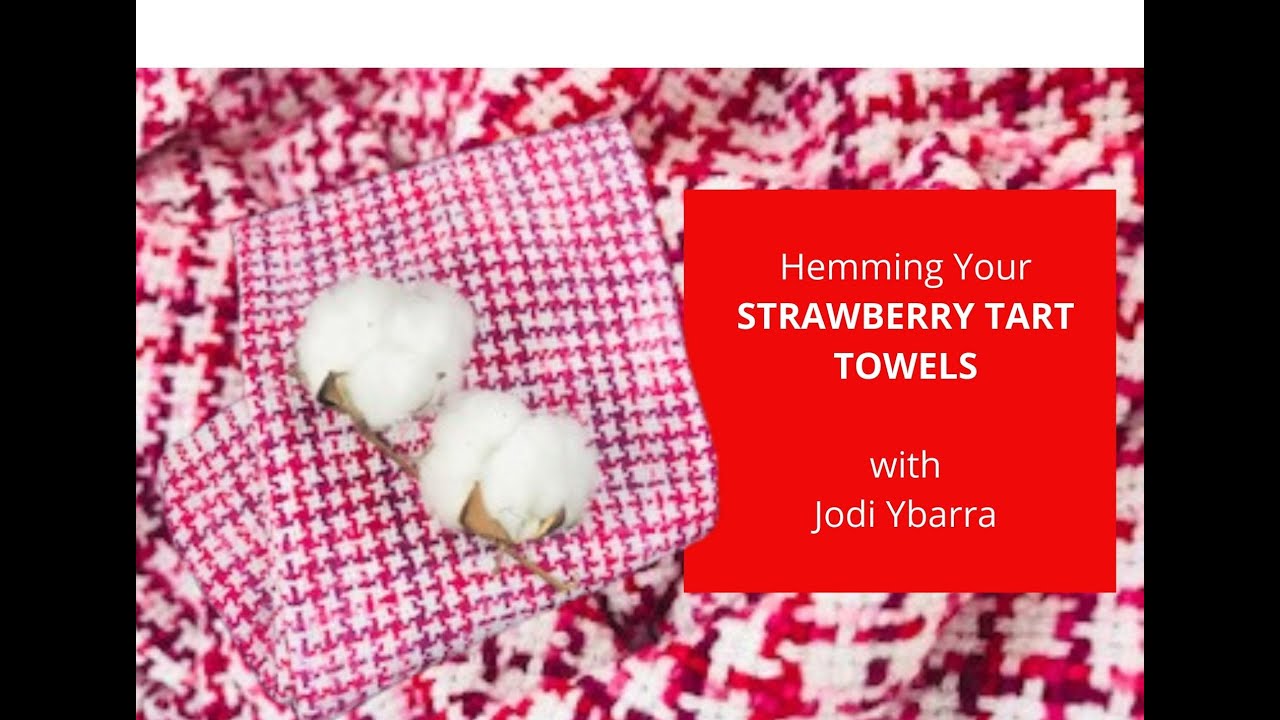 Hemming Handwoven Towels