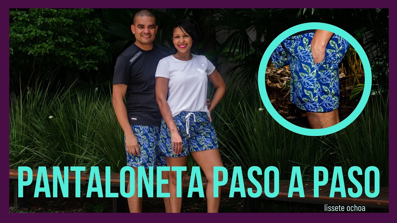 PANTALONETA para HOMBRE 👉 #LisseteOchoa #L8A #AltaCostura #AltaCosturaAdictas #Pantaloneta
