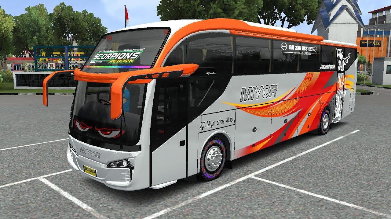 share livery miyor skylander r22 hino rm280 by, kp project max