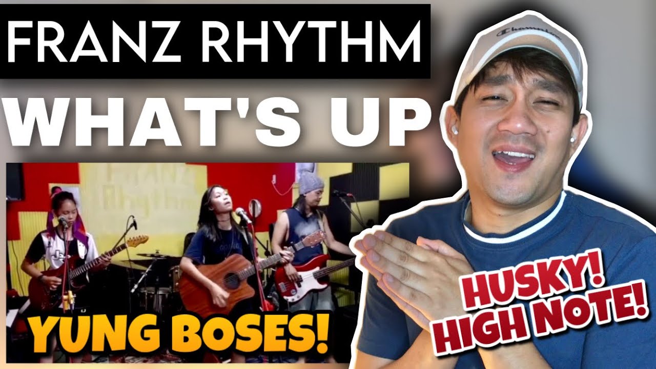 FRANZ RYTHYM - WHAT'S UP | FAMILY BAND | LIVE JAMMING | REACTION