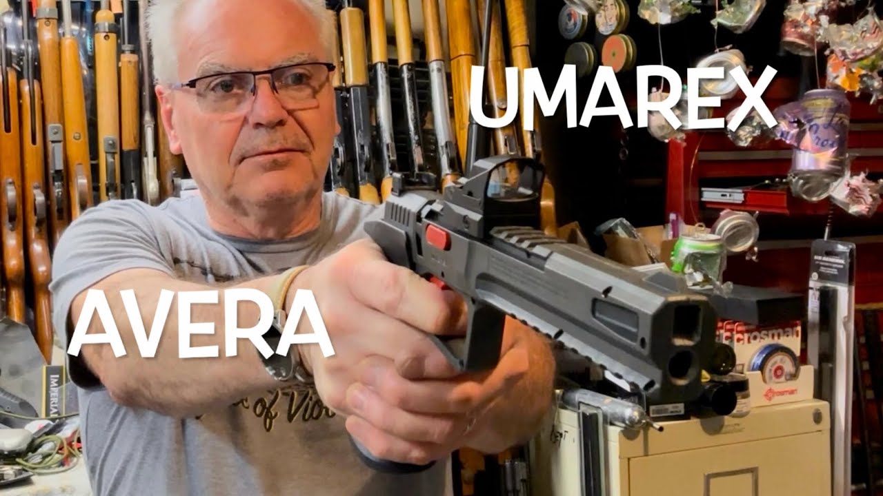 Обзор и стрельба из пневматического пистолета Umarex Avera .177 калибра с CO2-пулями