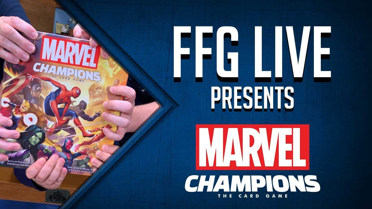 Playing Marvel Champions The Card Game