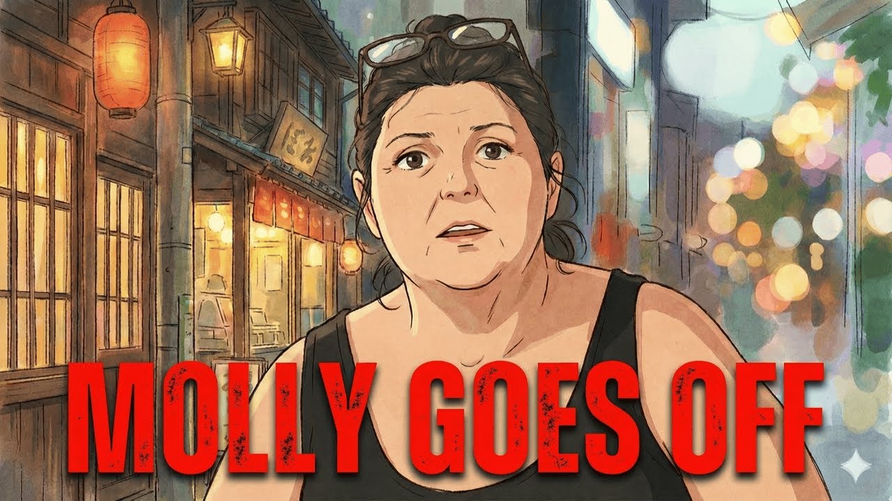 MOLLY GOES OFF!! 
