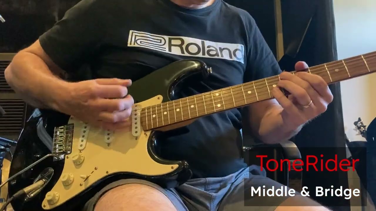 ToneRider City Limits Pickups Vs 1997 Squier Strat Factory Pickups