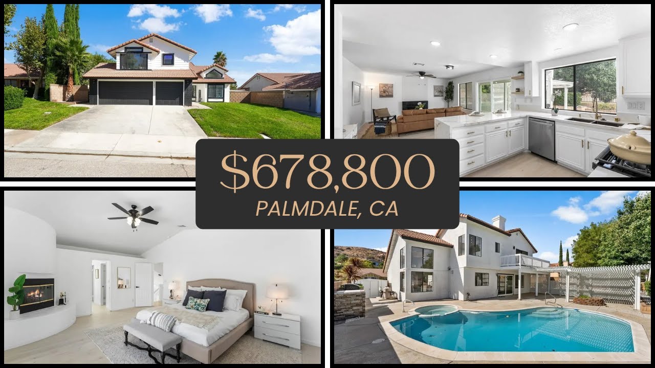 Home tour: Palmdale, CA $678,00