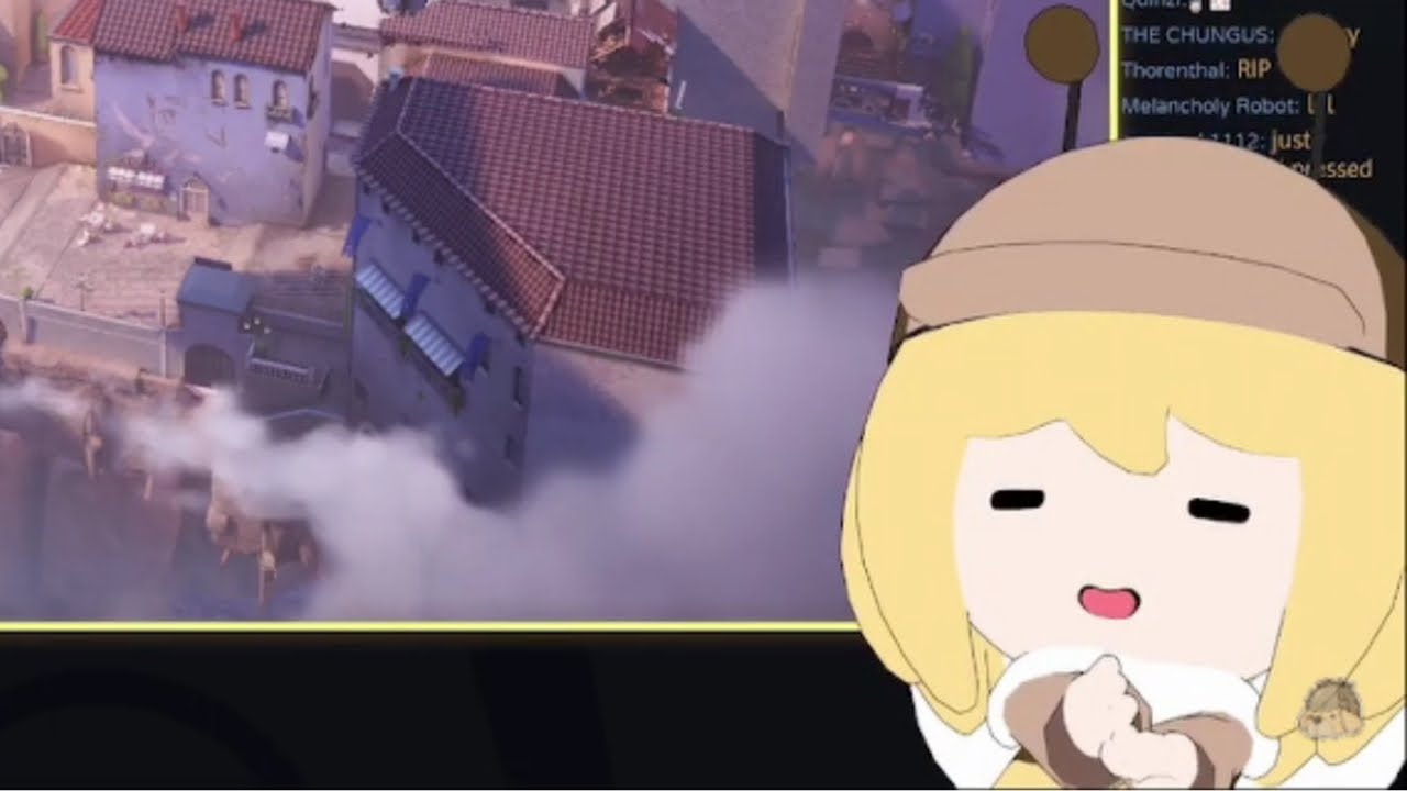 Just Amelia Watson clapping as Ame Bee