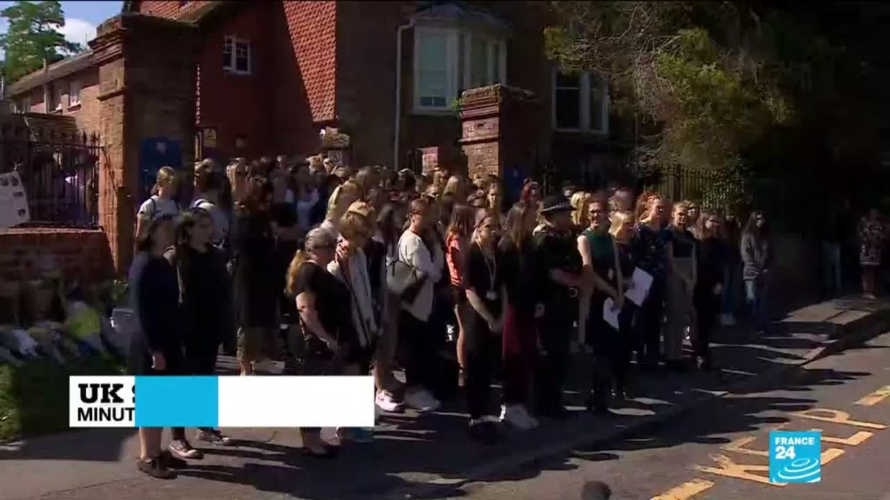 Minute of silence held for people killed in Reading park attack