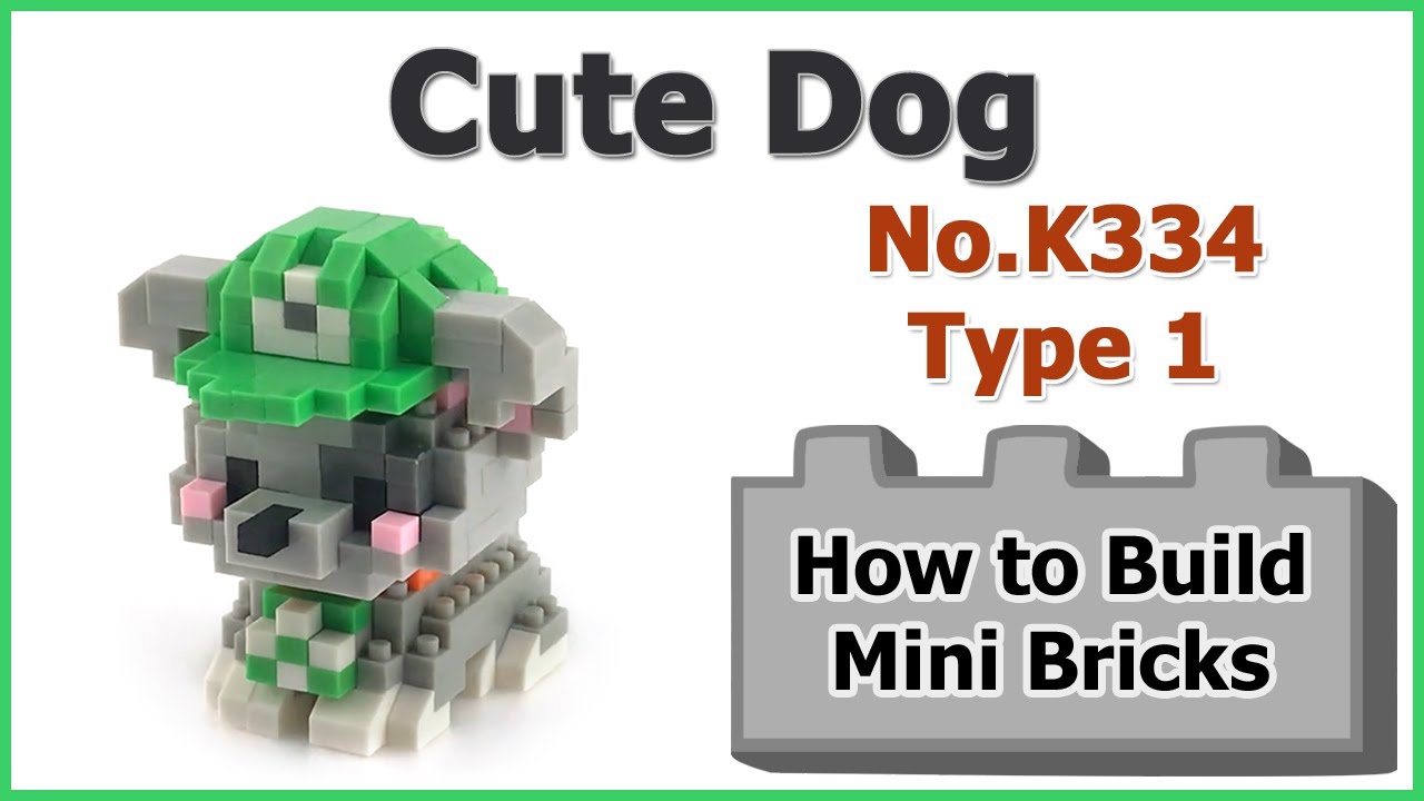 How to Build Mini Blocks Dog K334 Type 1 Review Instructions Specifications