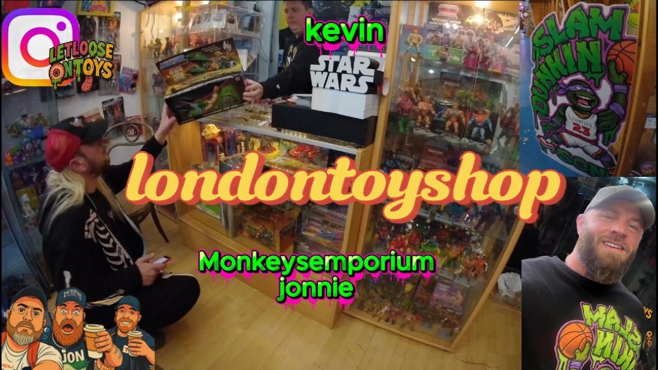 ON THE TOY HUNT AGAIN.........londontoyshop & slamdukinson......always finding hidden JEMS
