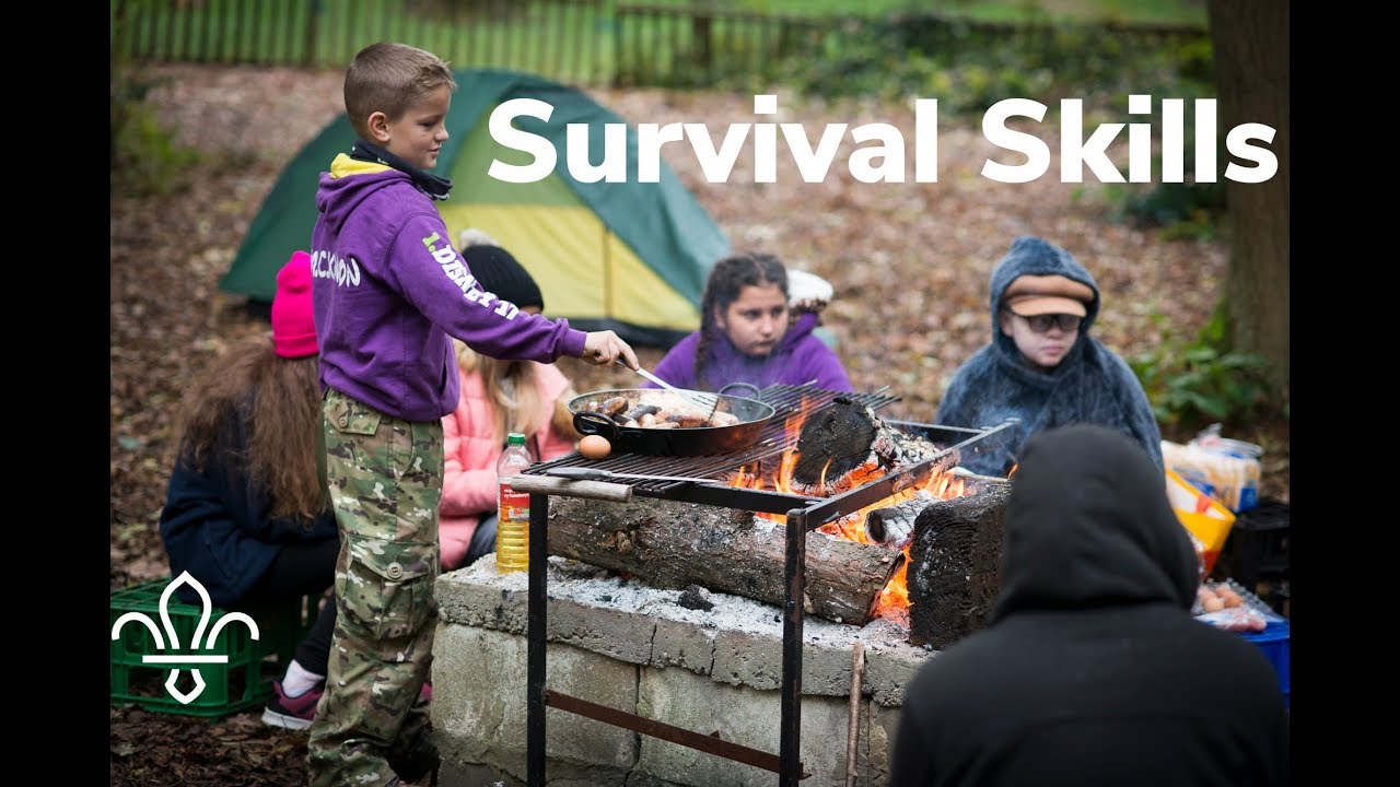 Scouts 24hr Survival Challenge in 90 seconds