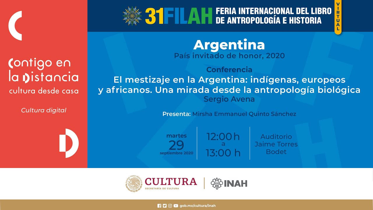 Conferencia: El mestizaje en la Argentina: indígenas, europeos y africanos