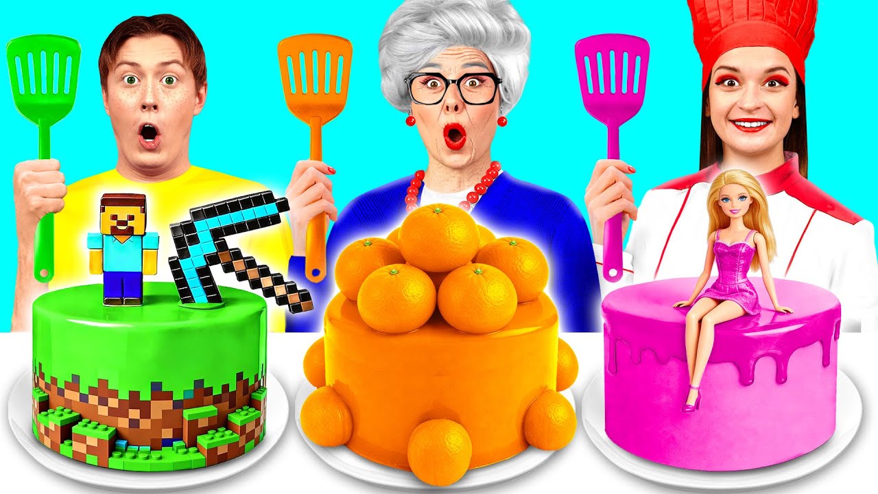 Кулинарный Челлендж: Я против Бабушки | Фантастические Лайфхаки с Едой