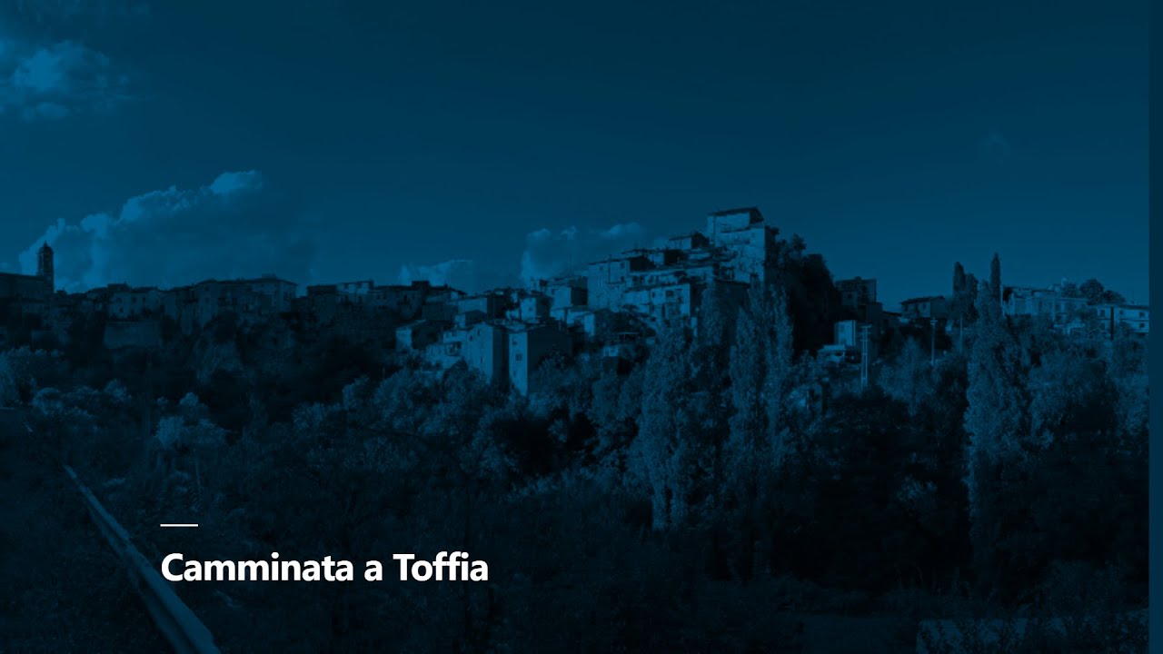 Camminata a Toffia, borgo della Sabina