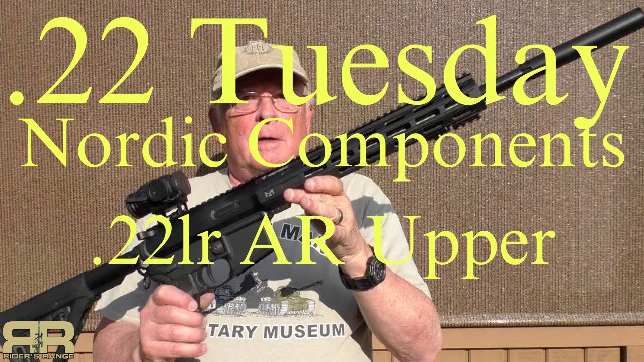 Affordable AR Practice - Nordic Components .22lr AR Upper