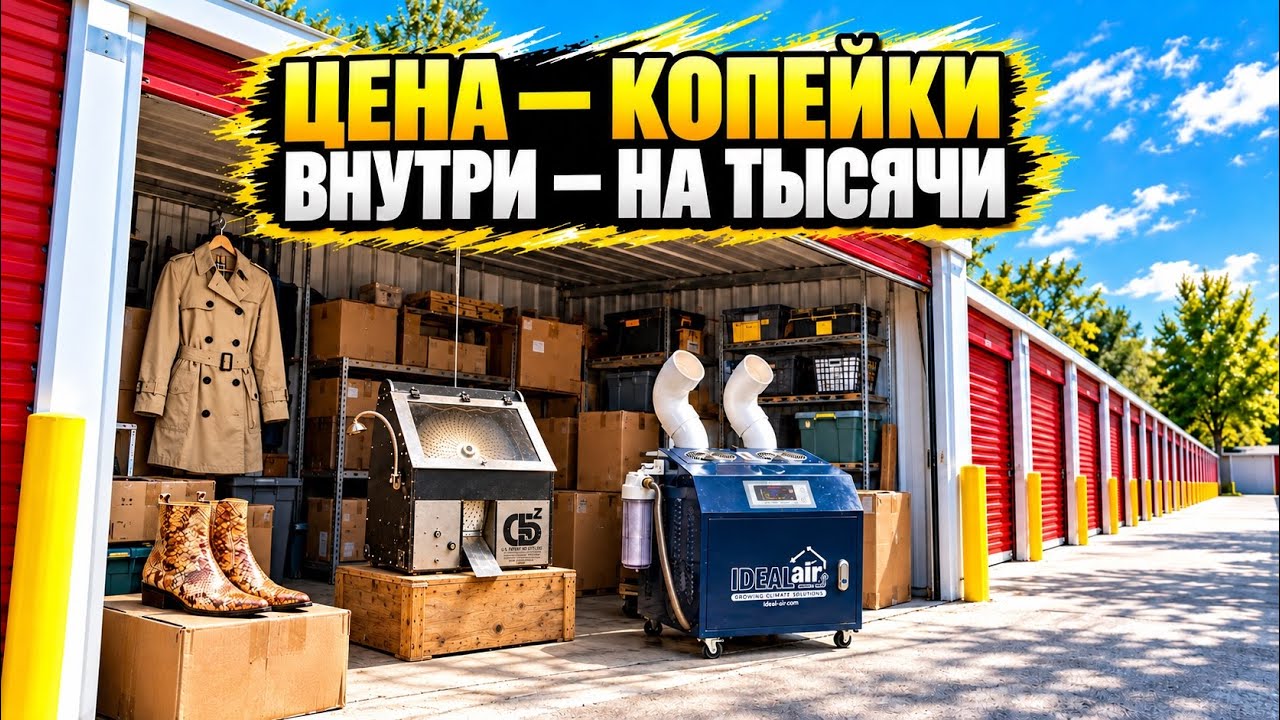 За ТАКУЮ ЦЕНУ я не мог пройти мимо! Повезло | Аукцион контейнеров США Колорадо