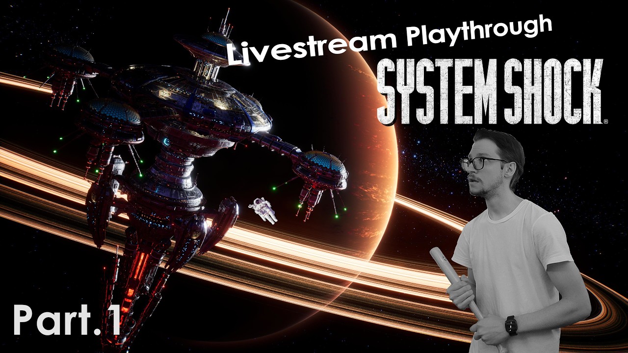 (Vertical) A space station ran by A.I.? What could go wrong! | System Shock Remake Playthrough | P.1