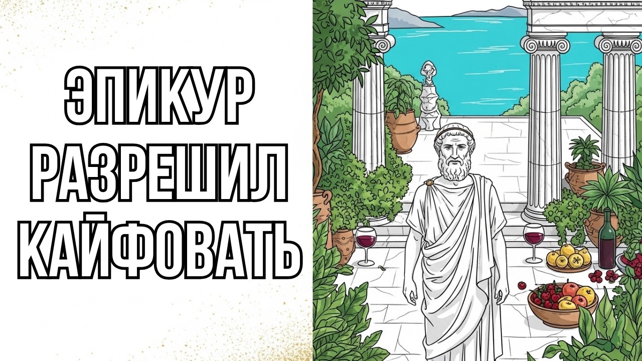 Эпикур — его называли развратником  На самом деле он просто любил сыр и друзей