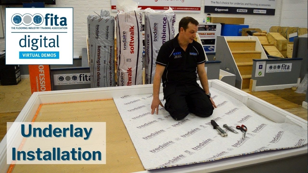 FITA DIGITAL VIRTUAL DEMOS - Carpet underlay installation with Dan Jones