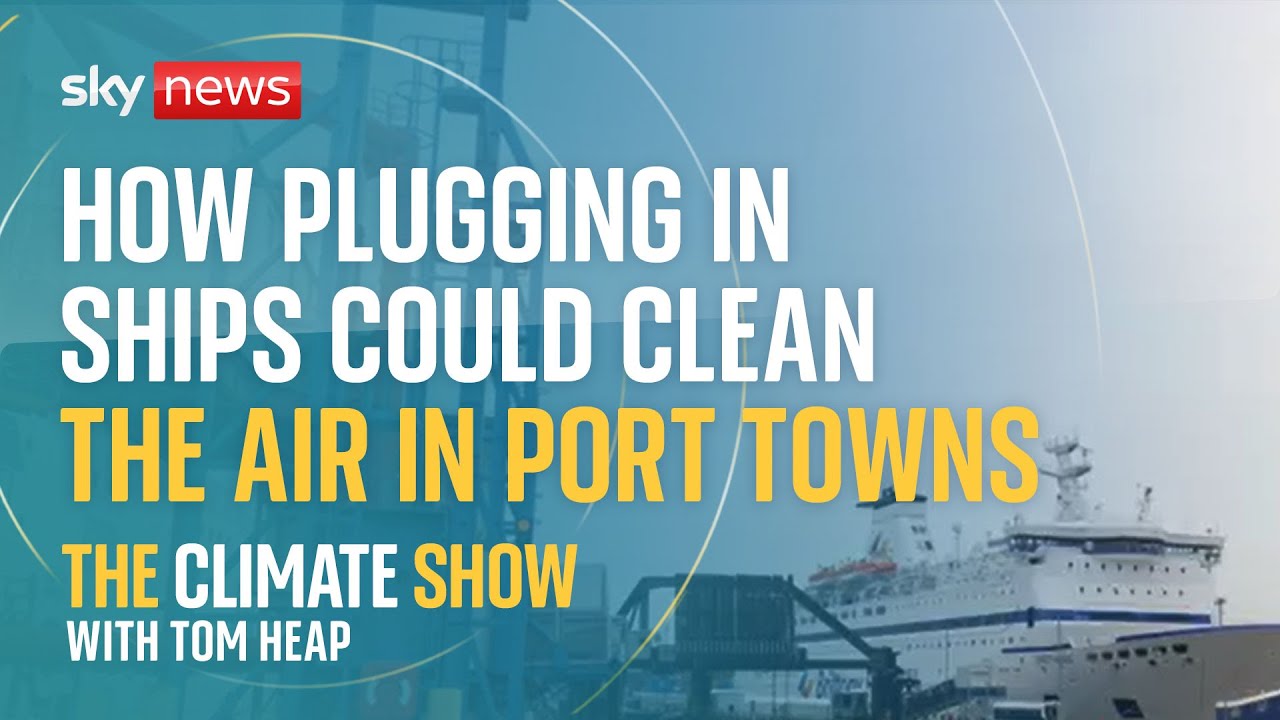 How plugging in ships could clean the air in port towns