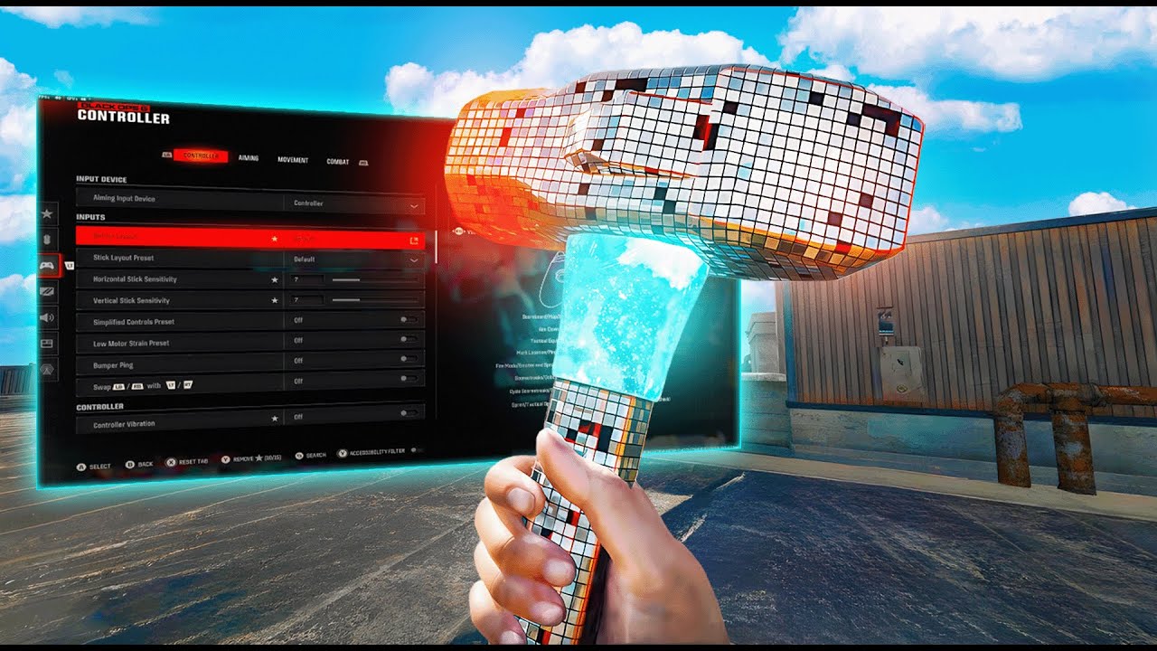 *NEW* #1 BEST Warzone Controller Settings For AIMBOT + SPEED HACKS on Rebirth Island 👑