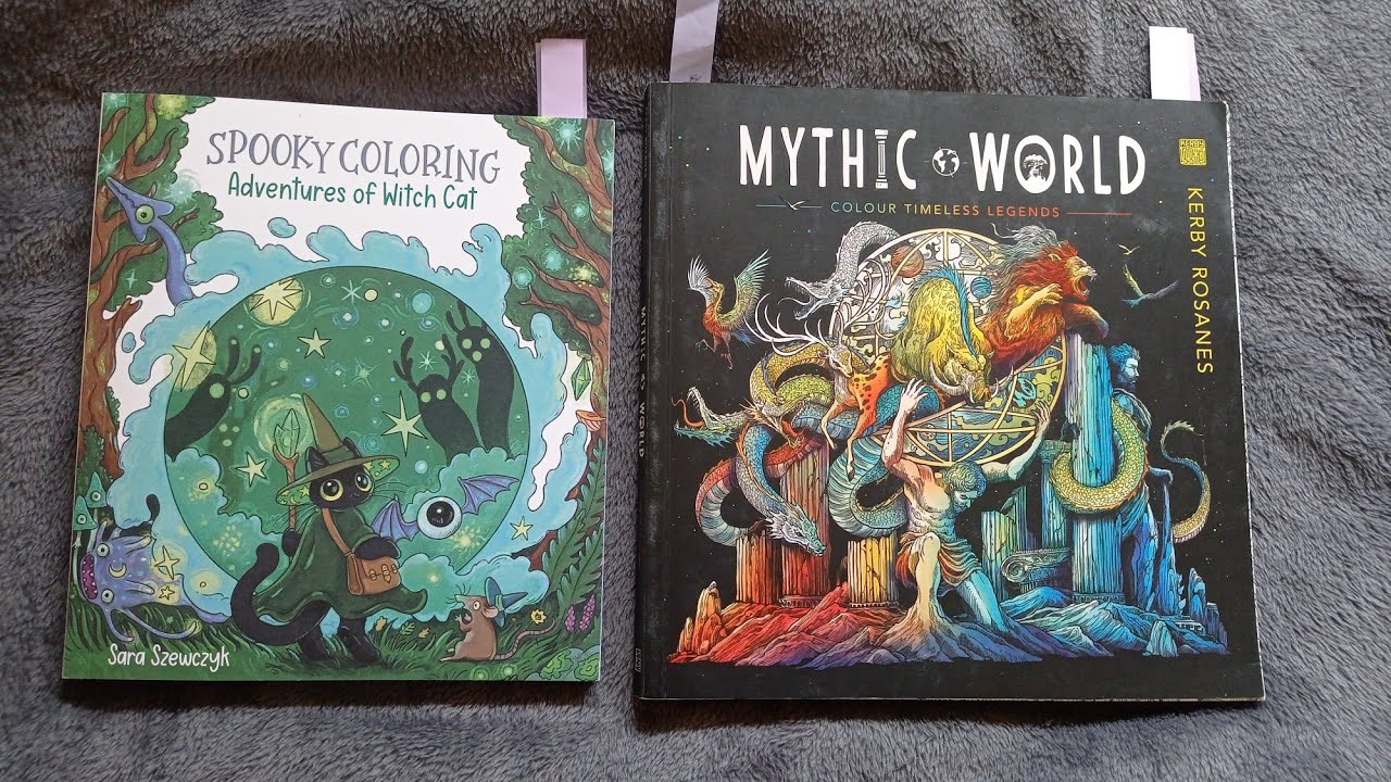 COMPLETED PAGES in coloring books: FEBRUARY 2026