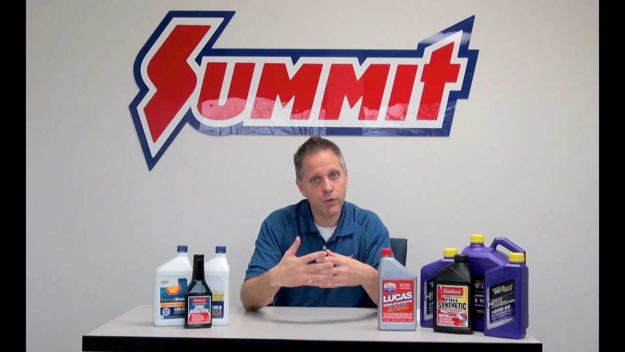 Synthetic Oil vs. Conventional Oil - Summit Racing Quick Flicks