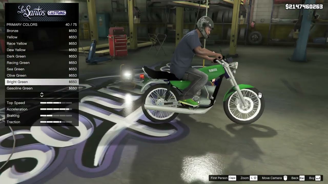PC - GTA 5 - Yamaha RX 135 (WQHD @ 60FPS) - Gameplay