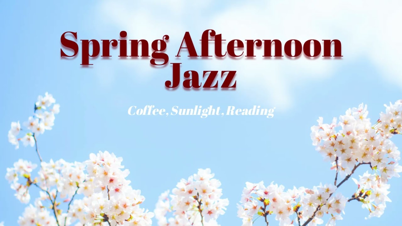 Spring Afternoon Jazz ☀️ 봄 햇살, 커피, 책 읽기 좋은 힐링 재즈