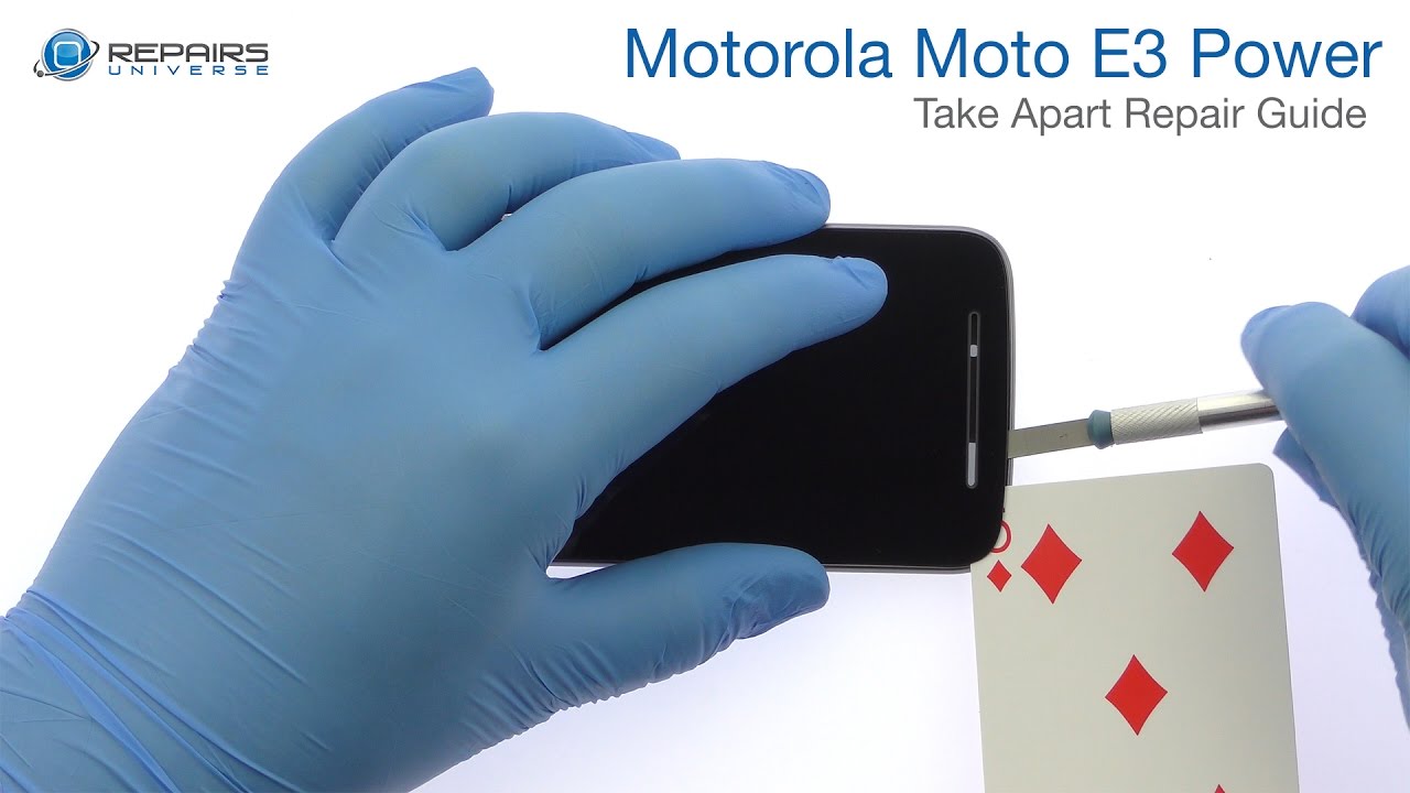 Motorola Moto E3 Power Take Apart Repair Guide - RepairsUniverse